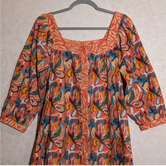 Aura Fate Told Me To Coral Dress Sz S - Picture 6 of 8